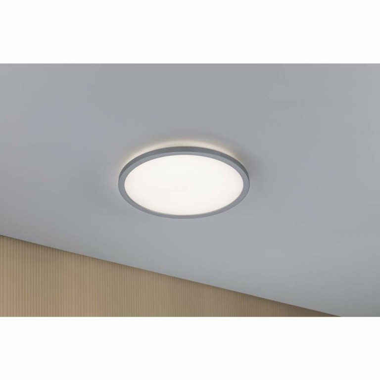 Paulmann LED Panel Atria Shine rund 293mm 2000lm 3000K Chrom matt