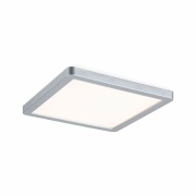 LED Panel Atria Shine eckig 190x190mm 1360lm 3000K Chrom matt