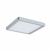 LED Panel Atria Shine eckig 190x190mm 1360lm 3000K Chrom matt