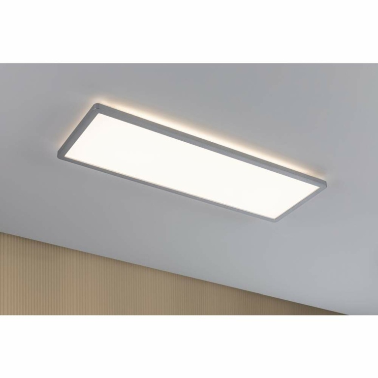 Paulmann LED Panel Atria Shine 3-Step-Dim eckig 580x200mm 2700lm 3000K Chrom matt