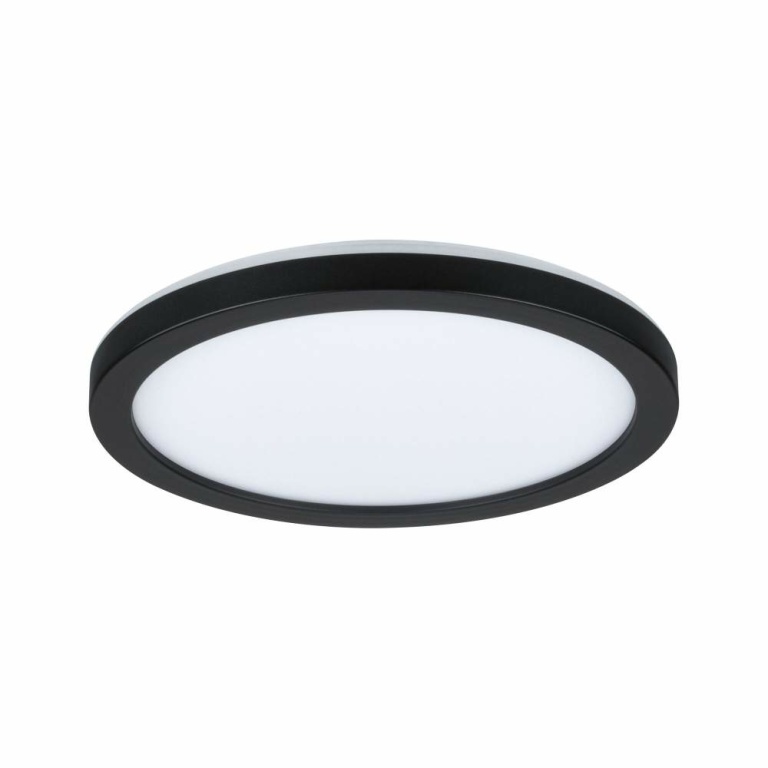 Paulmann LED Panel Atria Shine rund 190mm 1340lm 3000K Schwarz