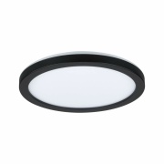 LED Panel Atria Shine rund 190mm 1340lm 3000K Schwarz