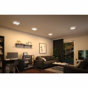 LED Panel Atria Shine rund 190mm 1340lm 3000K Schwarz