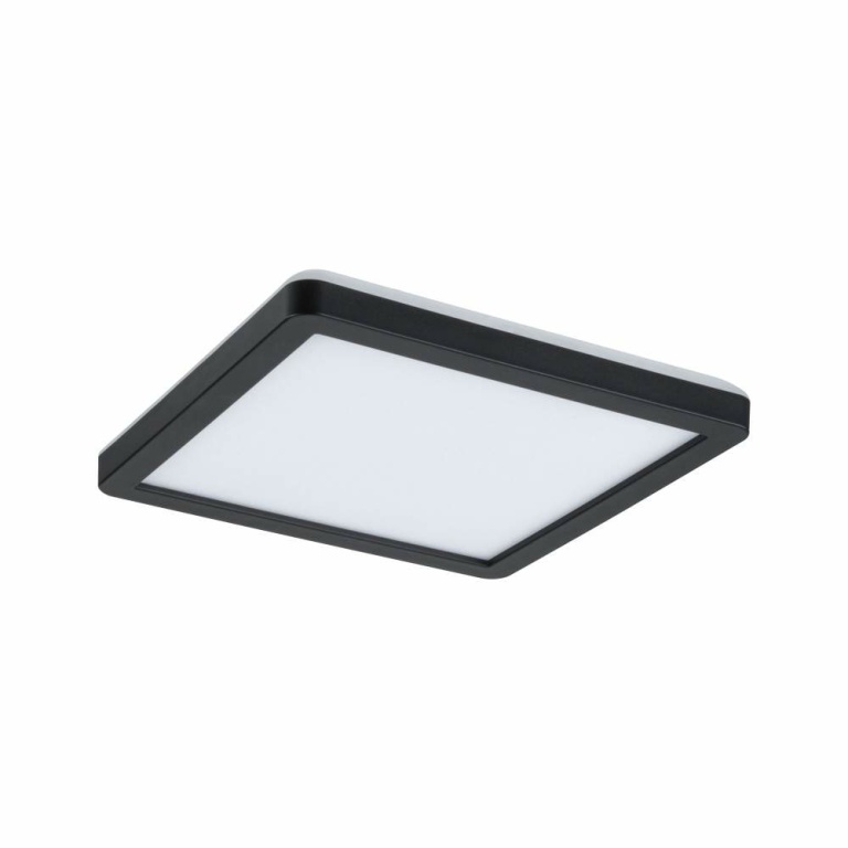 Paulmann LED Panel Atria Shine eckig 190x190mm 1360lm 3000K Schwarz