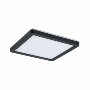 LED Panel Atria Shine eckig 190x190mm 1360lm 3000K Schwarz