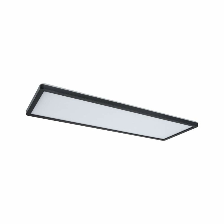 Paulmann LED Panel Atria Shine 3-Step-Dim eckig 580x200mm 2700lm 3000K Schwarz