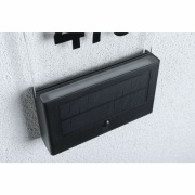 Solar LED Hausnummernleuchte Neda Bewegungsmelder IP44 3000K 20lm Anthrazit