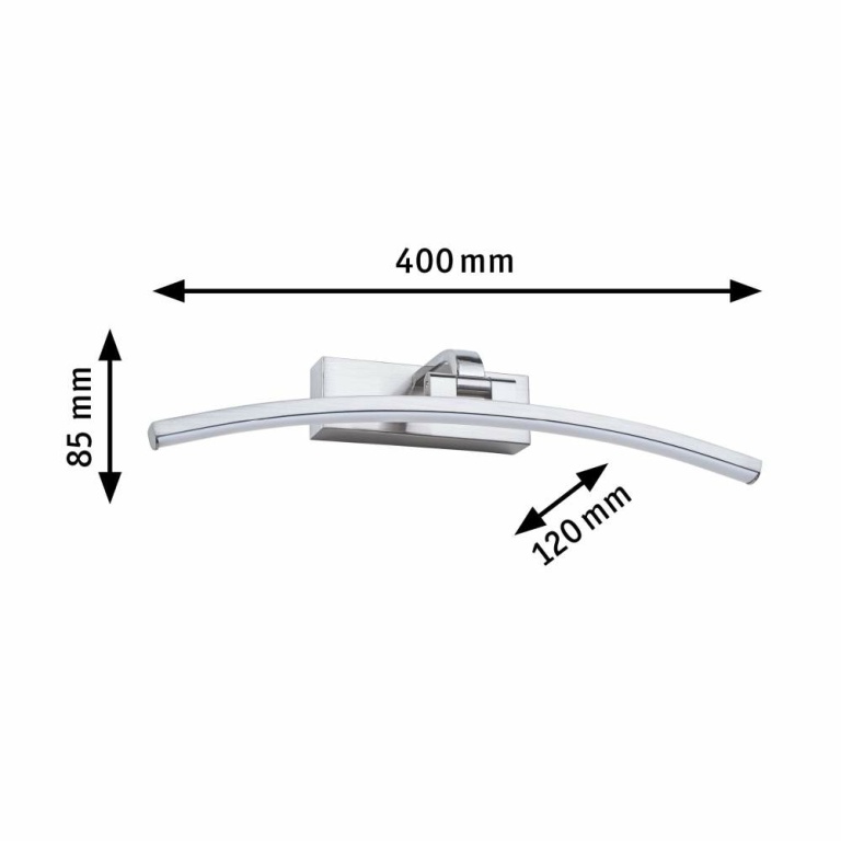 Paulmann LED Bilderl. Bento alu geb 400mm 900lm 3000K 230V