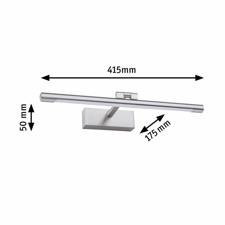 Paulmann LED Bilderl. Mingo alu geb. 400mm 1000lm 3000K 230V