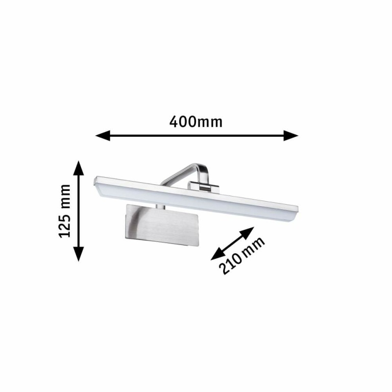 Paulmann LED Bilderl. Renan alu geb 400mm 1000lm 3000K 230V