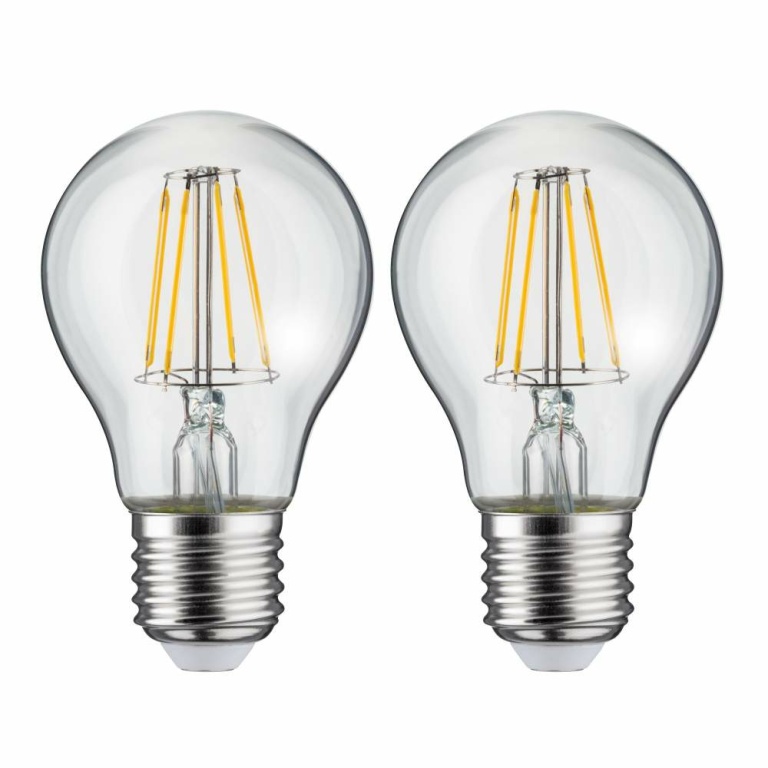 Paulmann LED Birne Filament   E27 230V 2x470lm 2x5W 2700K  Klar