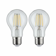 LED Birne Filament   E27 230V 2x470lm 2x5W 2700K  Klar