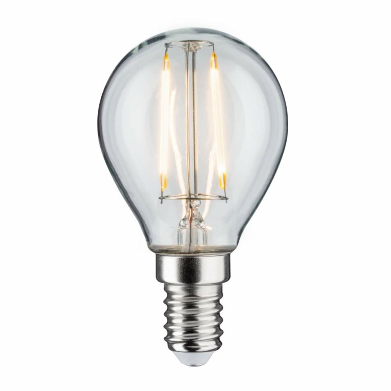 Paulmann LED Tropfen Filament   E14 230V 2x250lm 2x2,7W 2700K  Klar