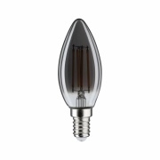 1879 LED Röhre   E14 230V 145lm 4W 1800K  Rauchglas