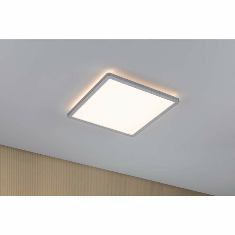 Paulmann LED Panel Atria Shine   eckig 293x293mm 3000K Chrom matt