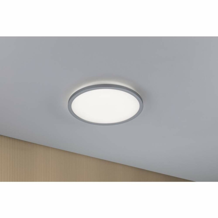 Paulmann LED Panel Atria Shine   rund 293mm 4000K Chrom matt