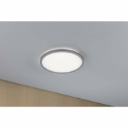 LED Panel Atria Shine   rund 293mm 4000K Chrom matt