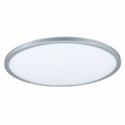 LED Panel 3-Step-Dim Atria Shine   rund 420mm 4000K Chrom matt