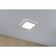 LED Panel Atria Shine   eckig 190x190mm 4000K Chrom matt