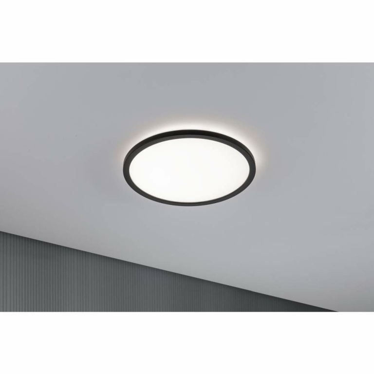 Paulmann LED Panel Atria Shine   rund 293mm 4000K Schwarz