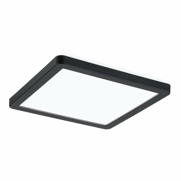 Paulmann LED Panel Atria Shine   eckig 190x190mm 4000K Schwarz