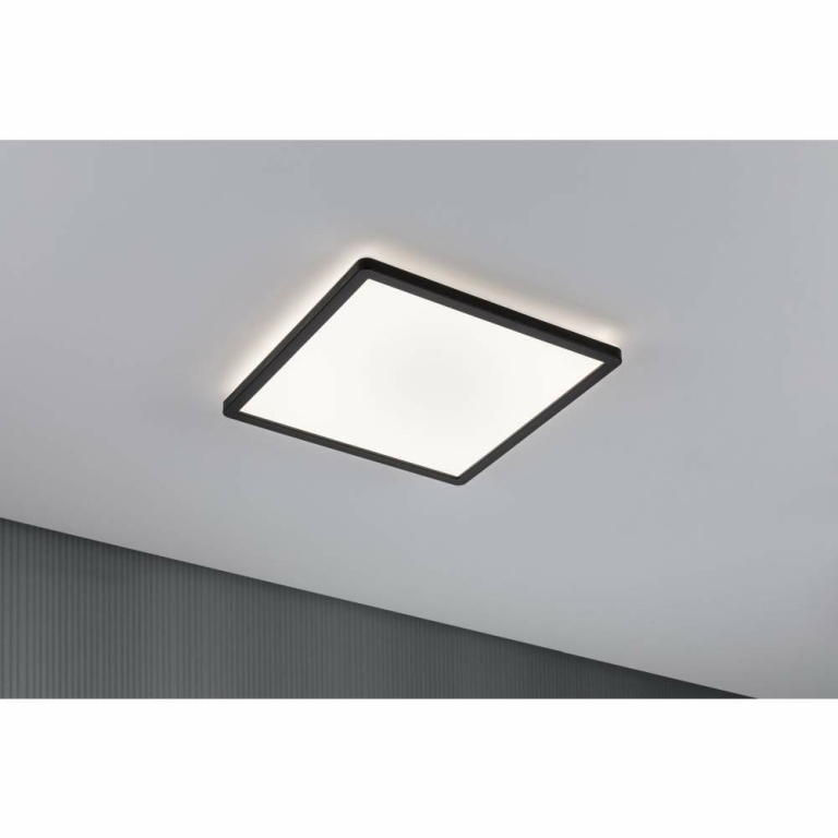 Paulmann LED Panel Atria Shine   eckig 293x293mm 4000K Schwarz