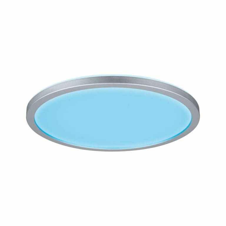 Paulmann LED Panel Atria Shine rund 293mm RGBW Chrom matt