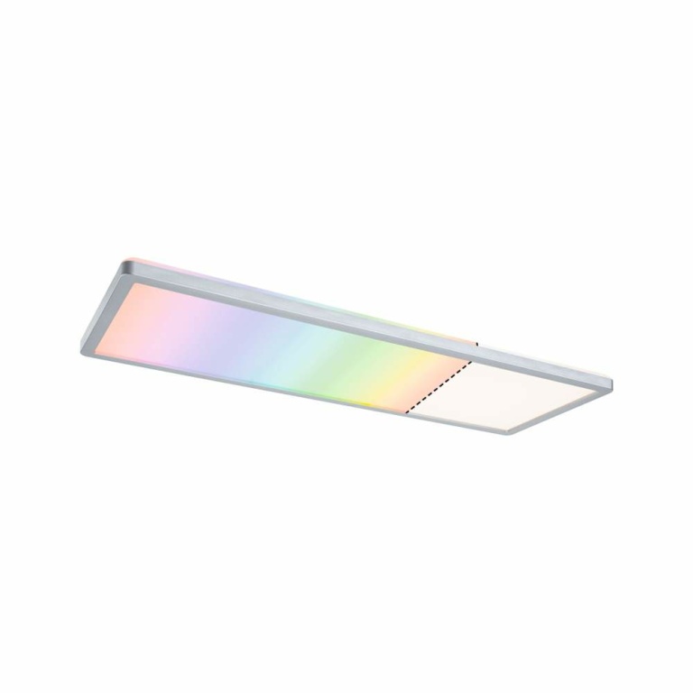 Paulmann 71010 LED matt Shine | eckig Panel Lampen1a 580x200mm Atria Chrom 3-Step-Dim 4000K