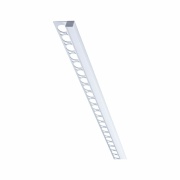 LumiTiles LED Strip Profil Frame 2m Alu eloxiert/Satin