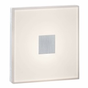 LumiTiles LED Fliesen Square 2er-Set IP44 100x10mm 2x65lm 230/12V 2x0,75W RGBW Weiß Kunststoff/Aluminium