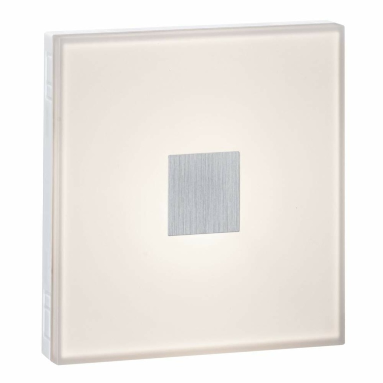 Paulmann LumiTiles LED Fliesen Square 5er-Set IP44 100x10mm 5x65lm 230/12V 5x0,75W RGBW Weiß Kunststoff/Aluminium