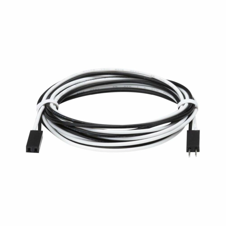 Paulmann LumiTiles Kabel Square Warmweiß 0,7m 12V Schwarz Kunststoff