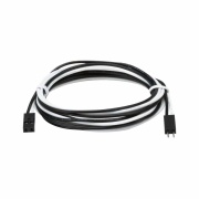 LumiTiles Kabel Square Warmweiß 1,3m 12V Schwarz Kunststoff