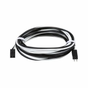 LumiTiles Kabel Square Warmweiß 1,9m 12V Schwarz Kunststoff