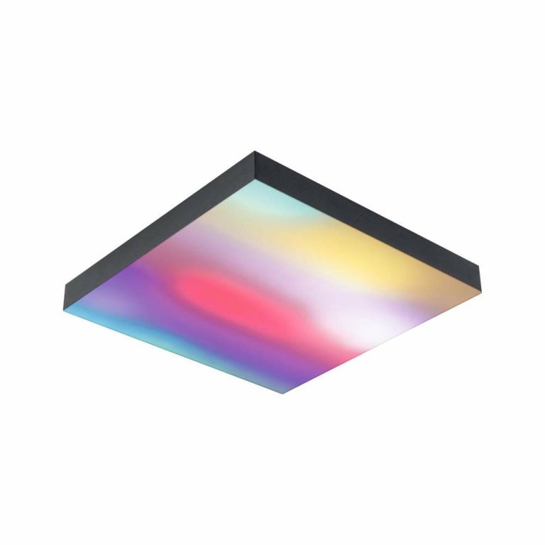 Paulmann LED Panel Velora Rainbow dynamicRGBW   eckig 295x295mm RGBW Schwarz