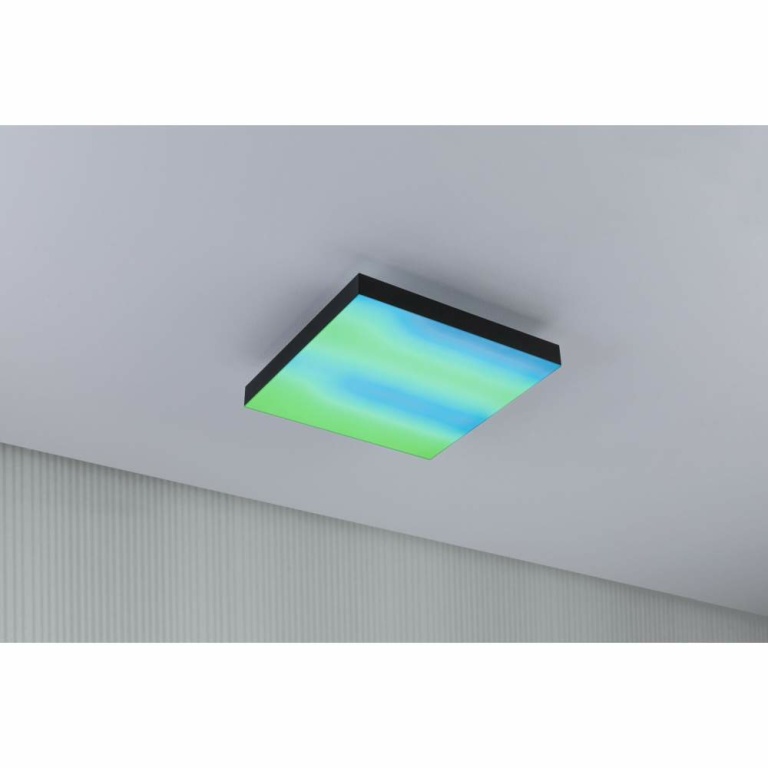 Paulmann LED Panel Velora Rainbow dynamicRGBW   eckig 295x295mm RGBW Schwarz