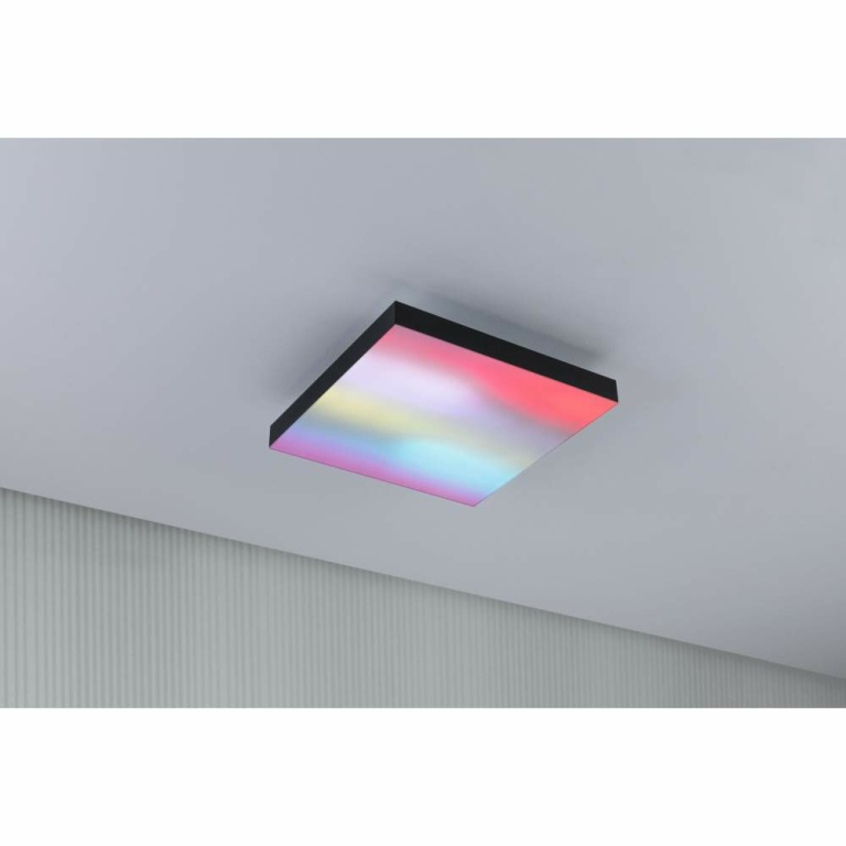 Paulmann LED Panel Velora Rainbow dynamicRGBW   eckig 295x295mm RGBW Schwarz