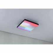 LED Panel Velora Rainbow dynamicRGBW   eckig 295x295mm RGBW Schwarz