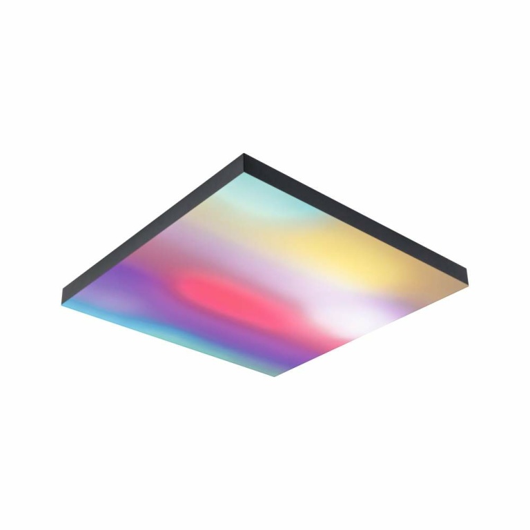 Paulmann LED Panel Velora Rainbow dynamicRGBW   eckig 450x450mm RGBW Schwarz