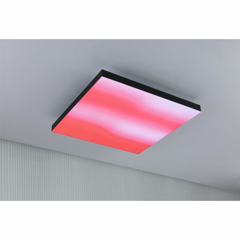 Paulmann LED Panel Velora Rainbow dynamicRGBW   eckig 450x450mm RGBW Schwarz