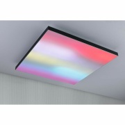 LED Panel Velora Rainbow dynamicRGBW   eckig 595x595mm RGBW Schwarz