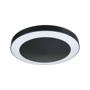 LED Deckenleuchte Circula rund anthrazit mit Bewegungsmelder & Dämmerungssensor IP44 880lm 3000K 230V seewasserresistent