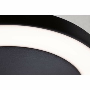 LED Deckenleuchte Circula rund anthrazit mit Bewegungsmelder & Dämmerungssensor IP44 880lm 3000K 230V seewasserresistent