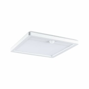 LED Außenpanel Lamina Bewegungsmelder IP44 eckig 250x250mm 3000K 14,5W 950lm 230V Weiß Kunststoff