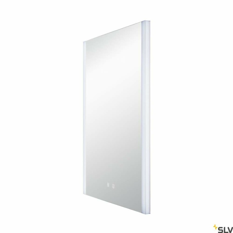 SLV TRUKKO square Badezimmer Spiegel mit Beleuchtung dimmbar 24W 3000/4000/6500K