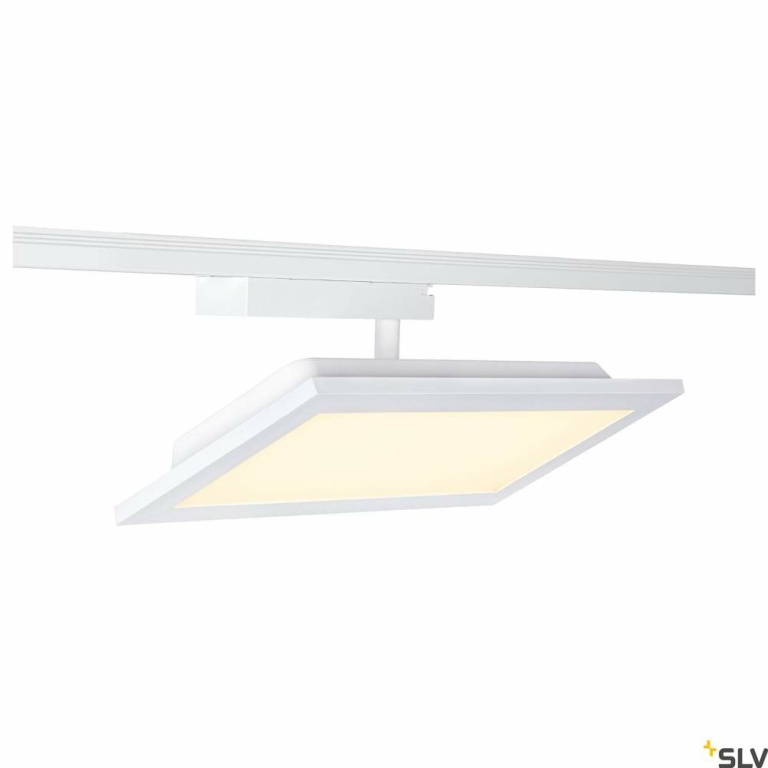 SLV PANEL TRACK 1~ LED SPOT weiß eckig 3000K 18W 1800lm