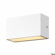 SITRA M WL UP/DOWN, LED Outdoor Wandaufbauleuchte, weiss, CCT switch 3000/4000K