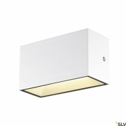 SITRA M WL UP/DOWN, LED Outdoor Wandaufbauleuchte, weiss, CCT switch 3000/4000K