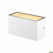 SITRA M WL UP/DOWN, LED Outdoor Wandaufbauleuchte, weiss, CCT switch 3000/4000K