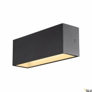 SITRA L WL UP/DOWN, LED Outdoor Wandaufbauleuchte, anthrazit, CCT switch 3000/4000K